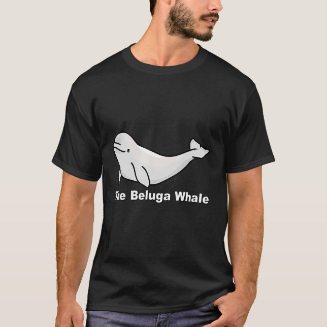 Camiseta Baleia Beluga (Frente)