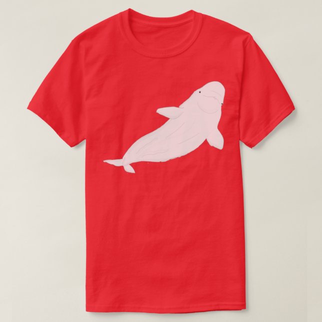 Camiseta Baleia Beluga 17 (Frente do Design)