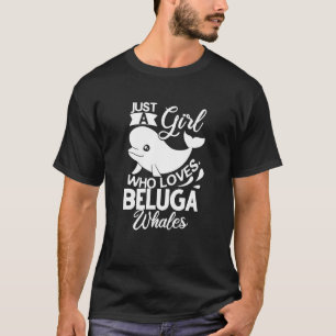 Camiseta Baleia Beluga Bebê Animal 1