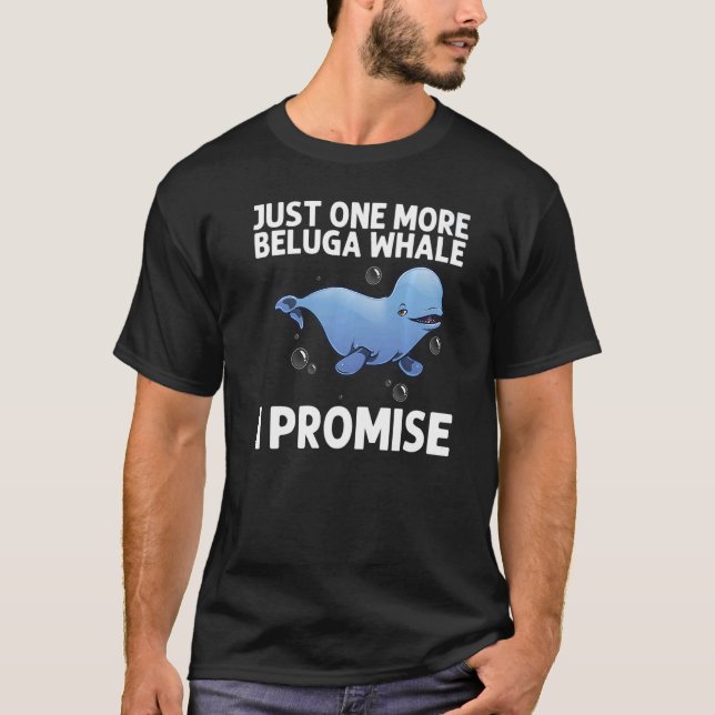 Camiseta Baleia Beluga legal Para Masculinas Baleias Orca S (Frente)