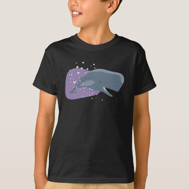 Camiseta Baleia branca (Frente)