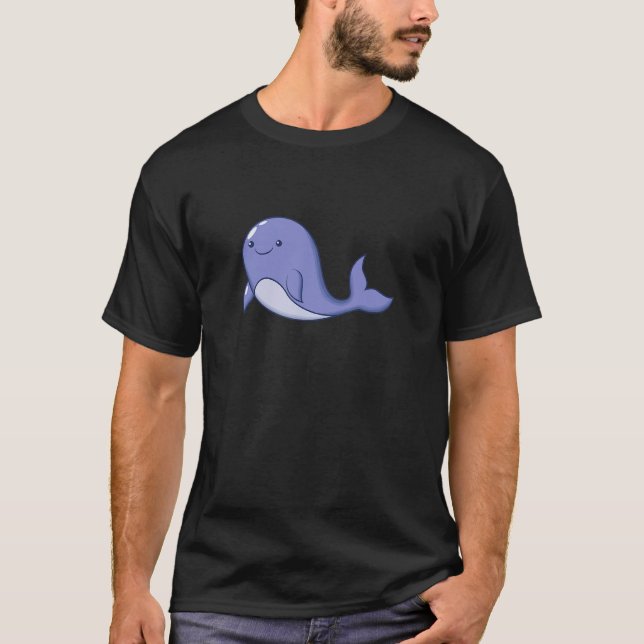 Camiseta Baleia branca (Frente)
