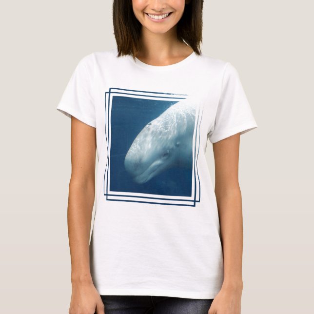 Camiseta Baleia branca (Frente)