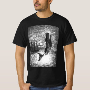 Camiseta Baleia Cachalote Emergindo, Animais da Vida Marinh