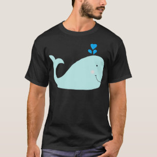 Camiseta Baleia com amor