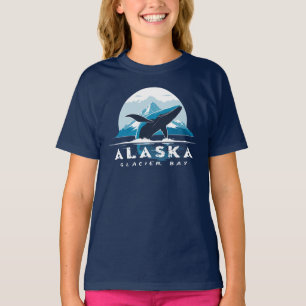 Camiseta Baleia da Baía do Glaciar - Alasca