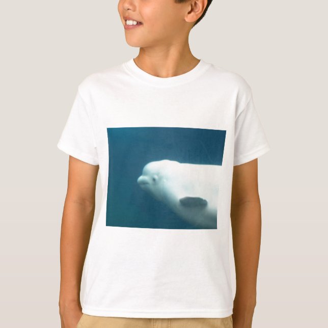 Camiseta Baleia da beluga (Frente)