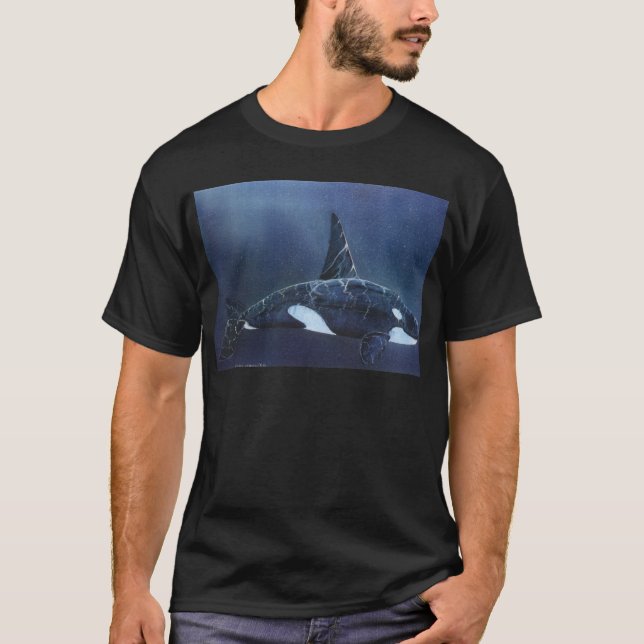 Camiseta Baleia de assassino (Frente)