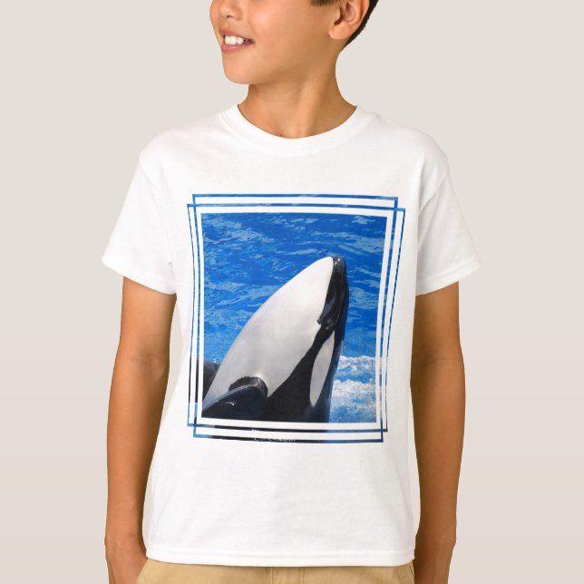 Camiseta Baleia de assassino (Frente)