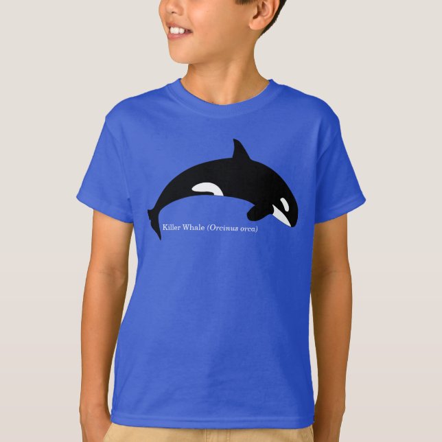 Camiseta Baleia de assassino da orca (Frente)