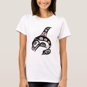 Camiseta Baleia de assassino noroeste da arte do Haida da