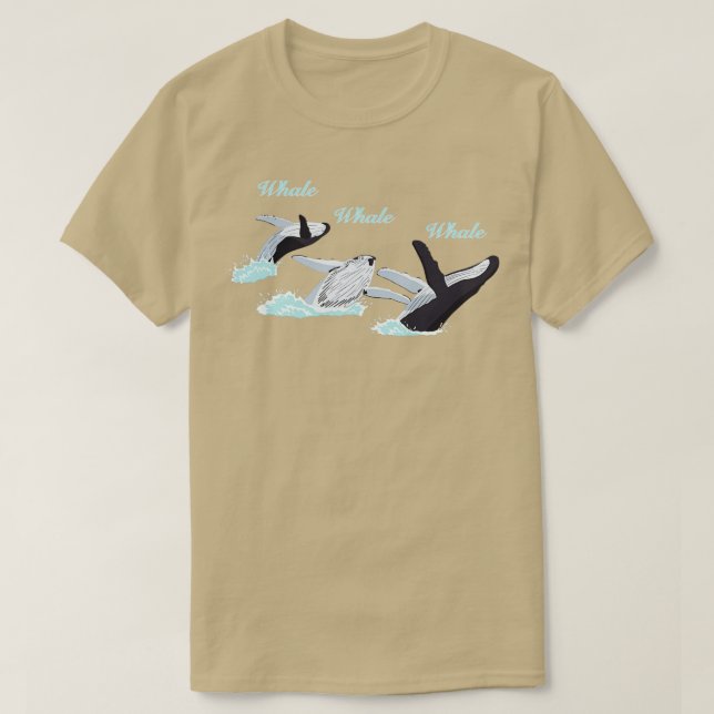 Camiseta Baleia de baleia 46 (Frente do Design)