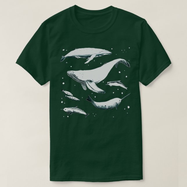 Camiseta Baleia de baleia 49 (Frente do Design)