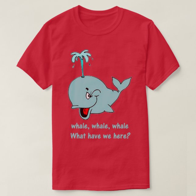 Camiseta Baleia de baleia de baleia 56 (Frente do Design)