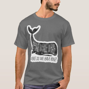 Camiseta Baleia de Baleia O que temos aqui Pun