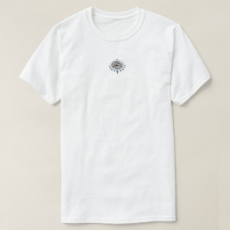 Camiseta Baleia de Cinzas de Norte moldada