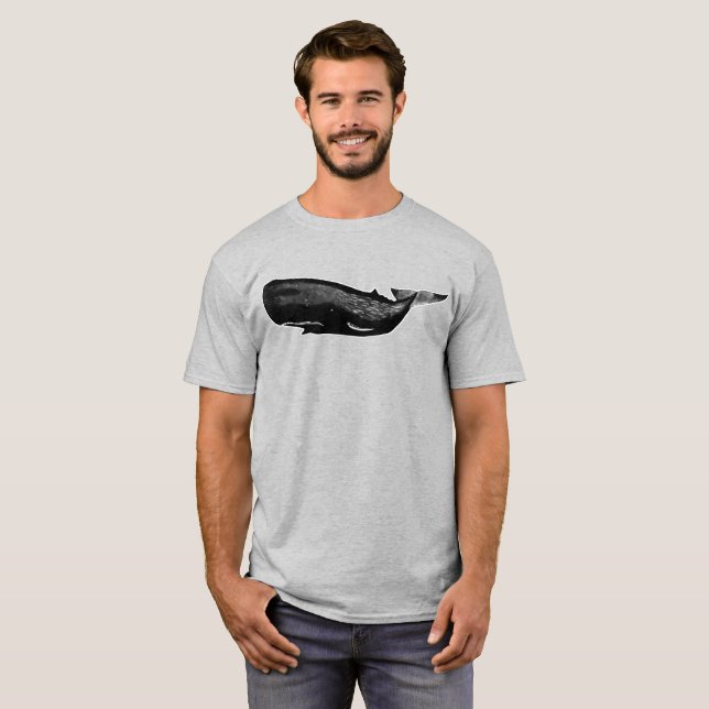 CAMISETA BALEIA DE ESPERMA (Frente Completa)