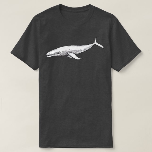 Camiseta Baleia de esperma 3 (Frente do Design)