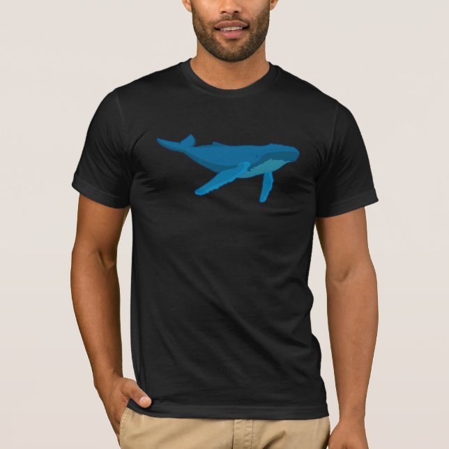 Camiseta Baleia de Humpback (Frente)