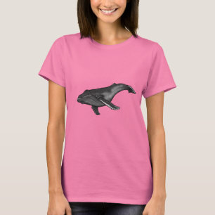 Camiseta baleia de humpback