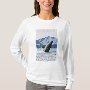 Camiseta Baleia de Humpback - Seward, Alaska