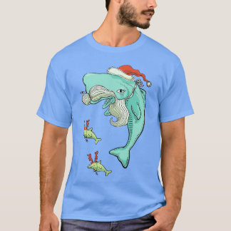 Camiseta Baleia de Natal