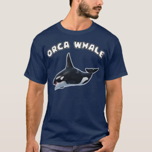 Camiseta Baleia de orca linda e excelente