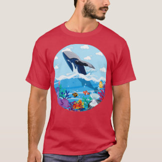 Camiseta Baleia de Verão