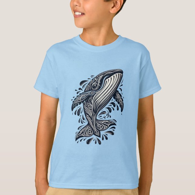 Camiseta Baleia-de-vidro (Frente)