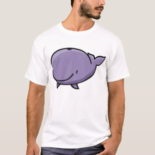Camiseta Baleia dos desenhos animados