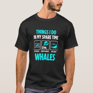 Camiseta Baleia E Baleia De Mamíferos Marinhos Orca