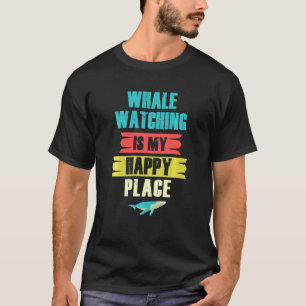 Camiseta Baleia Engraçada Assistindo Feliz Navegação Biolog