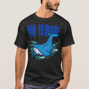 Camiseta Baleia Engraçada Oferece Baleia