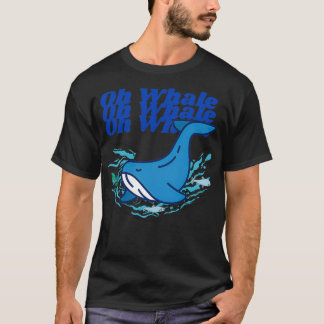 Camiseta Baleia Engraçada Oferece Baleia