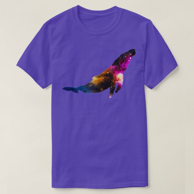 Camiseta Baleia Espacial 10 (Frente do Design)