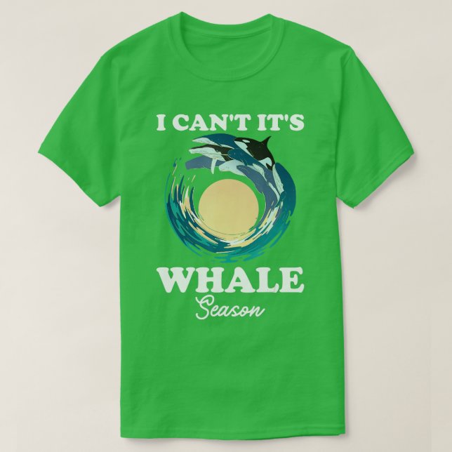 Camiseta Baleia - Estação Funny Whale Wacther (Frente do Design)