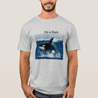 Camiseta baleia, eu sou um Dork