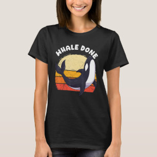 Camiseta Baleia Feita Bem Orca Pun Dolphin Ocean Animal
