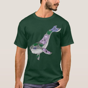Camiseta Baleia Floral 4