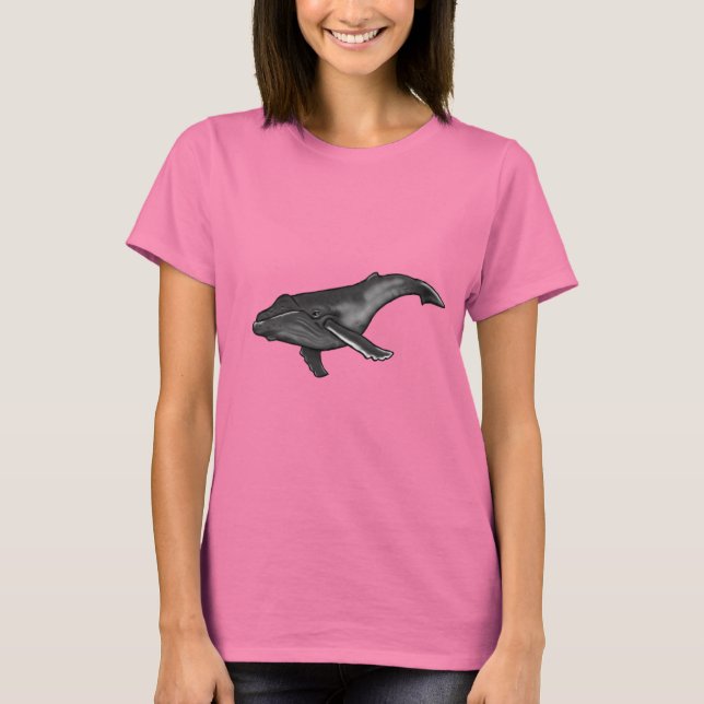 Camiseta baleia-jubarte (Frente)
