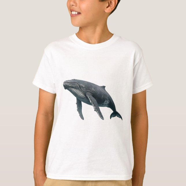 Camiseta Baleia-jubarte (Frente)