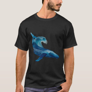 Camiseta Baleia Jubarte Biologia Marinha Animal Mar Oceano