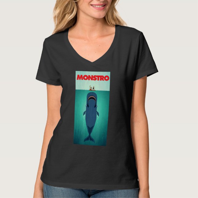 Camiseta Baleia Monstro (Frente)