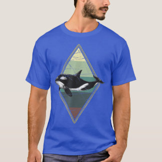 Camiseta Baleia-Nadadora Orca