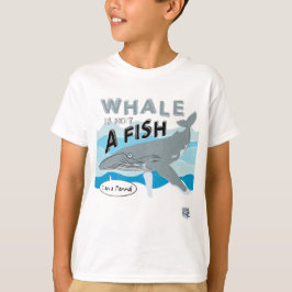 Camiseta Baleia não é um peixe