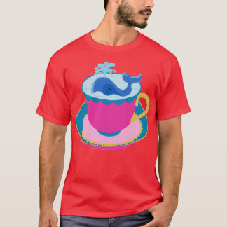 Camiseta Baleia num teacup