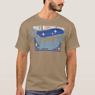 Camiseta Baleia Observando Esquadrão Longa Capa 1