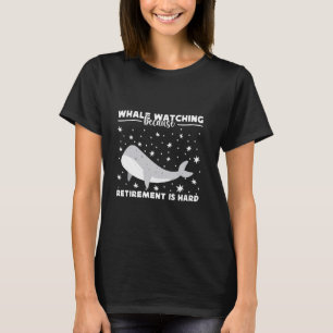 Camiseta Baleia Observando Porque A Reforma É Duro Aquarist