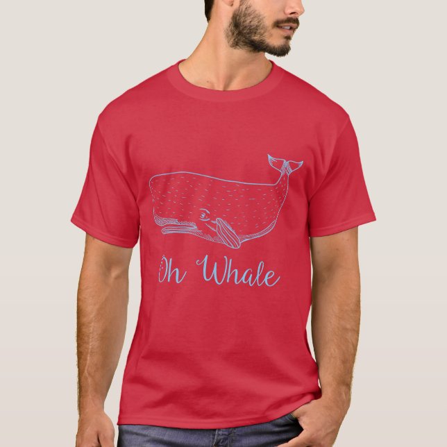 Camiseta Baleia Oh Baleia (Frente)