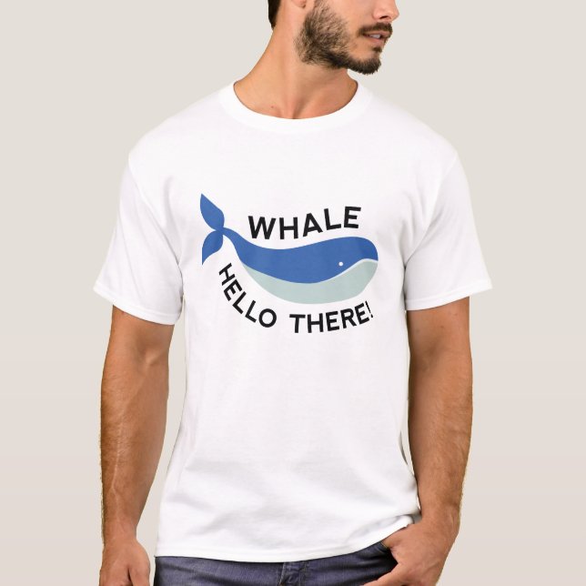 Camiseta Baleia Olá! (Frente)